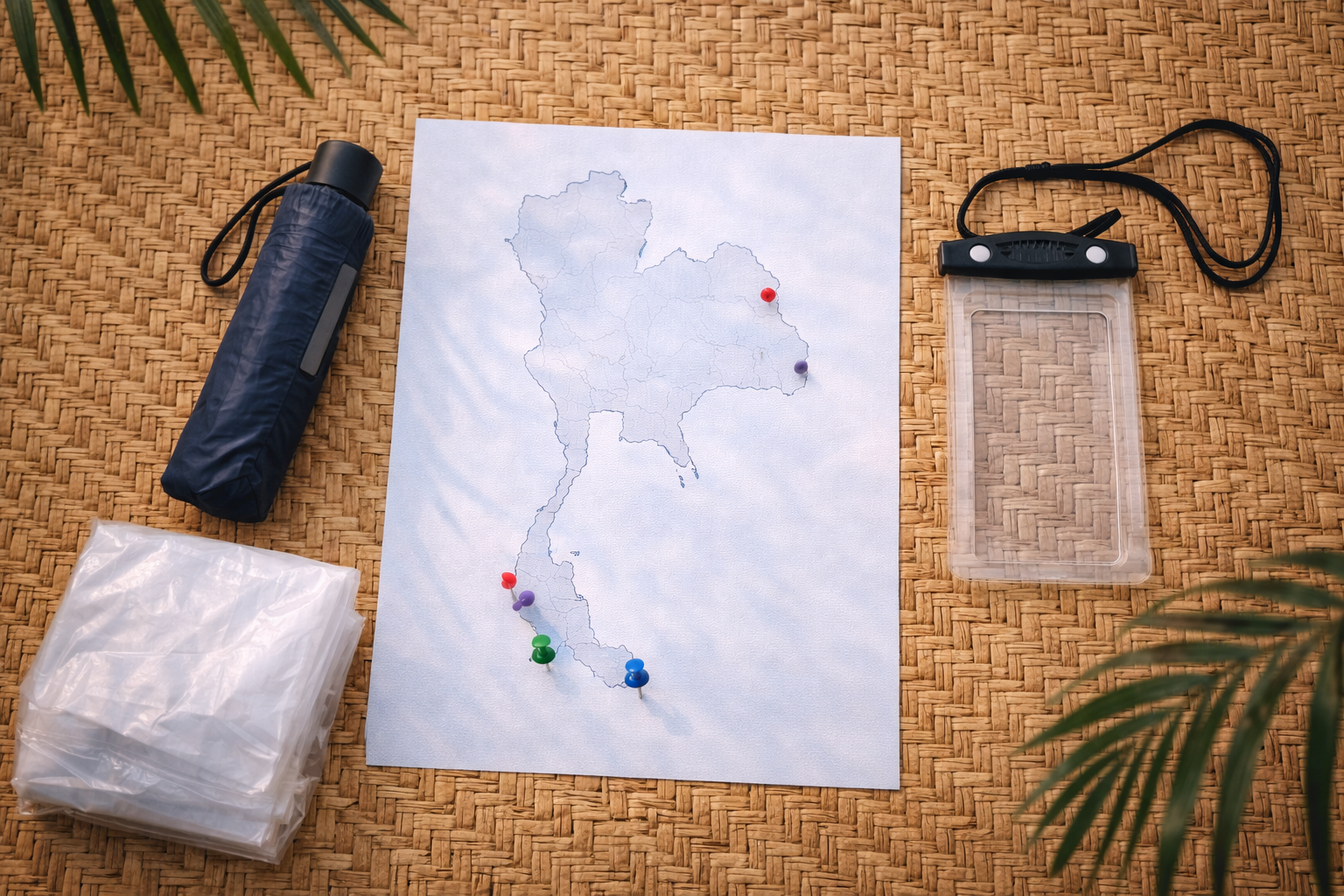 Thailand regions for September planning